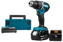 Afbeeldingen van Makita klopboormachine/schroefmachine DHP484RTJ - 18v 