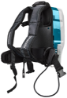 Afbeeldingen van Makita rugstofzuiger VC008GL201 - 40V Max XGT 2x8.0Ah accu - Inclusief snellader in doos