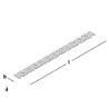 Afbeeldingen van GB Lijmkoppelstrip 300 22x0,6 RVS A4