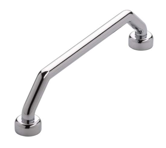 Afbeeldingen van Siro Meubelgreep metaal - boorafstand 96mm/L 108mm/H 26mm/B 13mm chroom glanzend 