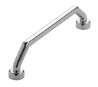 Afbeeldingen van Siro Meubelgreep metaal - boorafstand 96mm/L 108mm/H 26mm/B 13mm chroom glanzend 