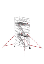 Afbeeldingen van Altrex Trapsteiger RS TOWER 53-S - Werkhoogte 6.2 meter - Platformlengte 2.45 meter Fiber-Deck 