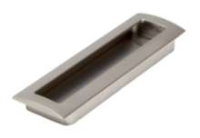 Afbeeldingen van Siro Schelpgreep metaal - boorafstand 160mm/L 197mm/H 20mm/B 54mm RVS effect 