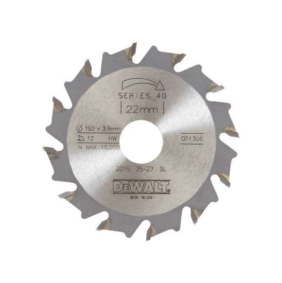 Afbeeldingen van DeWALT Cirkelzaagblad (tbv deuvellamellen) DT1306