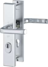 Afbeeldingen van Hoppe Inbraakwerend deurkrukgarnituur aluminium London 113/2236ZA/2214 - PC72 - F1