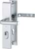 Afbeeldingen van Hoppe Inbraakwerend deurkrukgarnituur aluminium London 113/2236ZA/2214 - Deurdikte 56mm - PC72 - F1