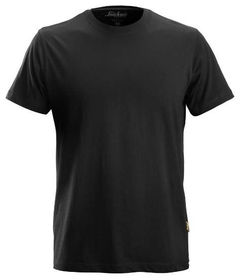 Afbeeldingen van Snickers t-shirt 2502-0400 maat XS zwart