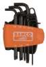 Afbeeldingen van Bahco schroevendraaierset torx tamper resist 8 Delig