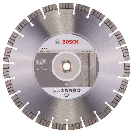 Afbeeldingen van Bosch Diamantdoorslijpschijf Best for Concrete