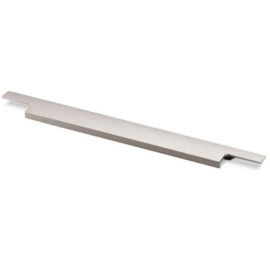 Afbeeldingen van Hettich Greeplijst Lamezia, L 1195 mm, B 39 mm, roestvrij staal finish geborsteld