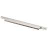 Afbeeldingen van Hettich Greeplijst Lamezia, L 1195 mm, B 39 mm, roestvrij staal finish geborsteld