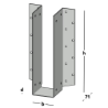 Afbeeldingen van GB raveeldrager I-ligger - 60x240x1,25mm - sendzimir verzinkt