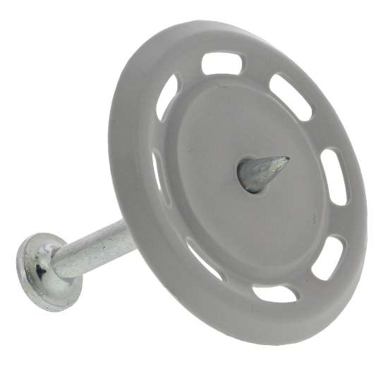 Afbeeldingen van Spit drainage nagel CR90/40P - Ø3.65x40mm - met kunststof rozet 