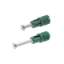 Afbeeldingen van Hettich Snelmontagedeuvel Rapid S DU 333, 20 mm, verzinkt, groen