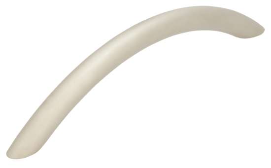 Afbeeldingen van Siro Meubelgreep metaal - boorafstand 128mm/L 153mm/H 28mm/B 10mm nikkel mat 