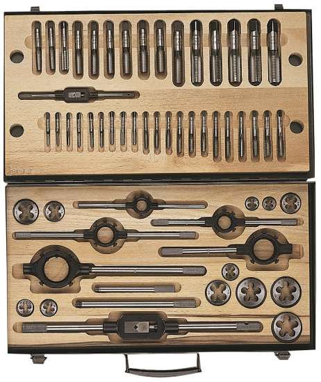 Afbeeldingen van Bahco set draadsnijgereedschap m5-m20 55 delig (1460M/2)