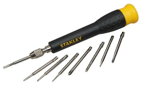 Afbeeldingen van Stanley multibit precisie schroevendraaierset - 8 delig
