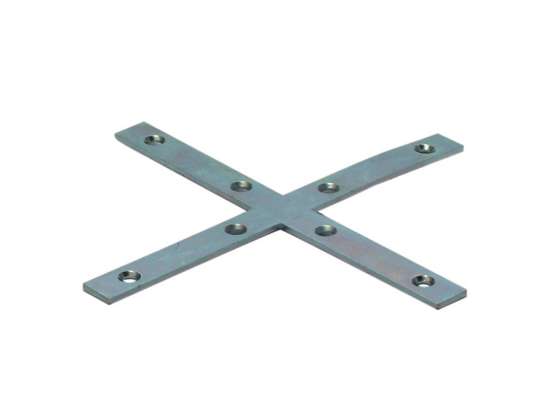 Afbeeldingen van GB raamkruis - 130x11x2mm - zink magnesium