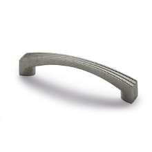 Afbeeldingen van Hettich Greep Ponzone, boorafstand 128, L 152 mm, B 13 mm, H 27 mm, tinkleurig antiek