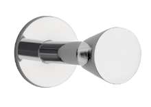 Afbeeldingen van Siro Kapstokhaak metaal - L 18mm/H 44mm/B 18mm - chroom glanzend 