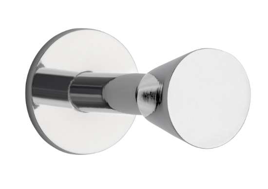 Afbeeldingen van Siro Kapstokhaak metaal - L 18mm/H 44mm/B 18mm - chroom glanzend 