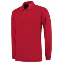 Afbeeldingen van Tricorp poloshirt lange mouw 201009 - maat 7XL - rood 