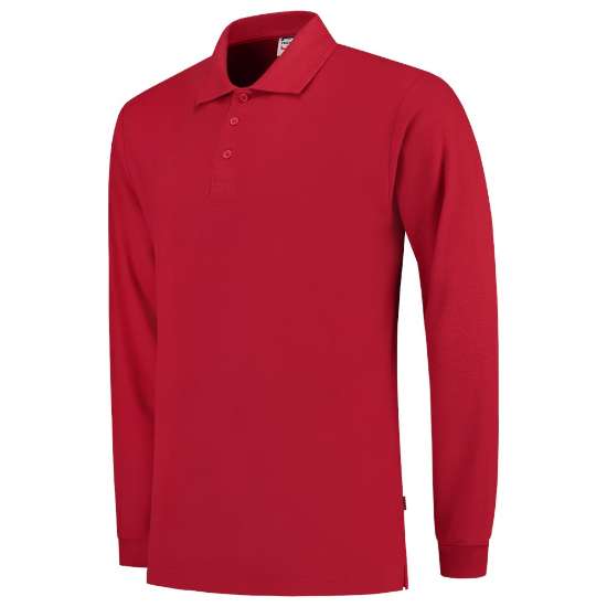 Afbeeldingen van Tricorp poloshirt lange mouw 201009 - maat 7XL - rood 