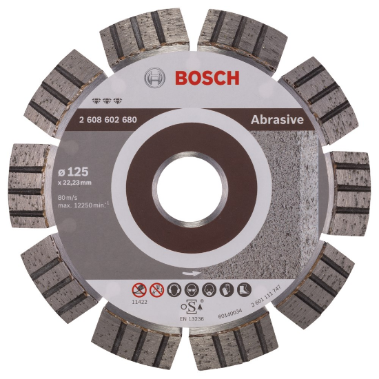 Afbeeldingen van Bosch Diamantdoorslijpschijf Best for Abrasive