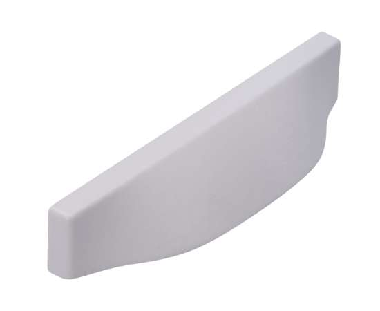 Afbeeldingen van Siro Handgreep metaal - boorafstand 64mm/L 94mm/H 20mm/B 16mm wit mat 