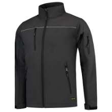 Afbeeldingen van Tricorp Softshell Luxe kids 402016 Donkergrijs 128