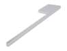 Afbeeldingen van Siro Handdoekhouder metaal - boorafstand 48mm/L 300mm/H 50mm/B 10mm chroom glanzend 
