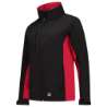 Afbeeldingen van Tricorp softshell jack 402008 - maat 4XL - zwart/rood 