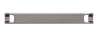Afbeeldingen van Siro Meubelgreep metaal - boorafstand 160mm/L 169mm/H 29mm/B 20mm zwart chroom glanzend 