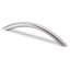 Afbeeldingen van Hettich Greep Nicia, boorafstand 160, L 184 mm, H 32 mm, ø 10 mm, Mat verchroomd