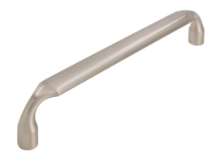 Afbeeldingen van Siro Meubelgreep metaal - boorafstand 160mm/L 171mm/H 31mm/B 15mm RVS effect 