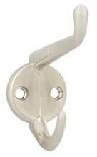 Afbeeldingen van Siro Kapstokhaak metaal - boorafstand 19mm/L 72mm/H 75mm/B 32mm nikkel mat 