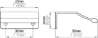 Afbeeldingen van Siro Handgreep metaal - boorafstand 32mm/L 45mm/H 50mm/B 20mm RVS effect 