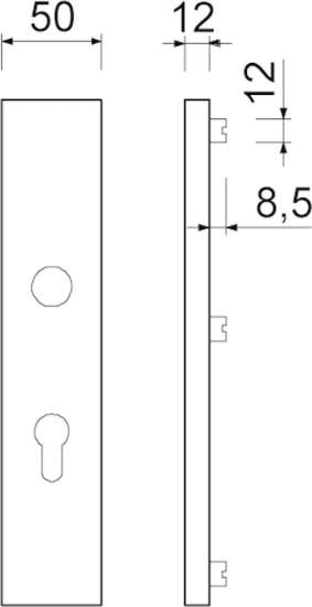 Afbeeldingen van Oxloc Veiligheidslangschild