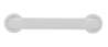 Afbeeldingen van Siro Meubelgreep kunststof - boorafstand 64mm/L 80mm/H 30mm/B 16mm - wit 