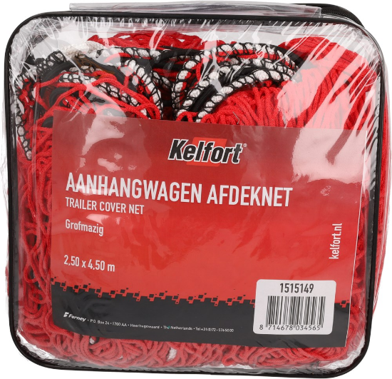Afbeeldingen van aanhangwagennet afm. grofmazig