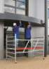 Afbeeldingen van Vouw-/Rolsteiger breed - aluminium
