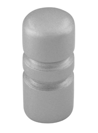 Afbeeldingen van Siro Meubelknop metaal - L 12mm/H 26mm/B 12mm - aluminium 