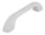Afbeeldingen van Siro Meubelgreep kunststof - boorafstand 96mm/L 128mm/H 24mm/B 18mm - wit 