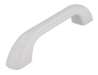 Afbeeldingen van Siro Meubelgreep kunststof - boorafstand 96mm/L 128mm/H 24mm/B 18mm - wit 