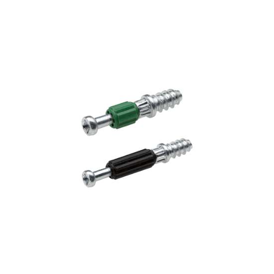 Afbeeldingen van Hettich Verbindingsbouten Twister DU 320 T, 30 mm, verzinkt, zwart
