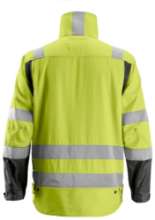 Afbeeldingen van Snickers jacket 1633-6674 maat M High Visibilty geel