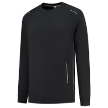Afbeeldingen van Tricorp sweater Accent - maat XXL - zwart/grijs  