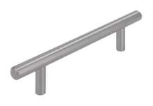 Afbeeldingen van Siro Meubelgreep metaal - boorafstand 96mm/L 148mm/H 31mm/B 10mm - RVS 