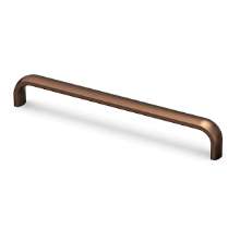Afbeeldingen van Hettich Greep Naila, boorafstand 64, L 71 mm, B 12 mm, H 26 mm, Bruin metallic geborsteld