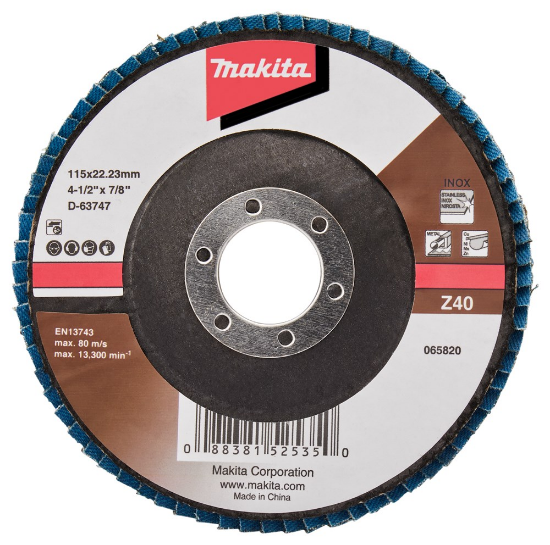 Afbeeldingen van Makita Lamellenschijf D-63747-10 - Ø115mm - Z40 10 stuks